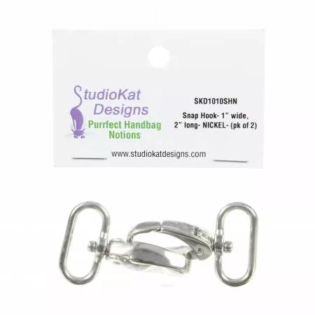 1" Snap Hook - Nickel