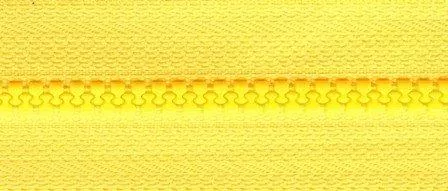 1 Way Separating 24" Zipper - School BusPSZ006