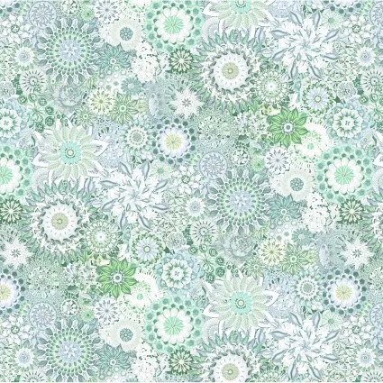 108" Floral Crochet