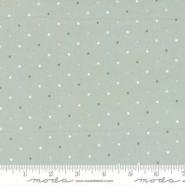 108" Wide Quilt Back - Magic Dot 108026-64 Robins Egg