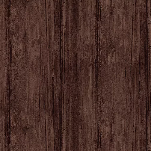 108" Wide Quilt Back - Washed Wood Flannel Espresso