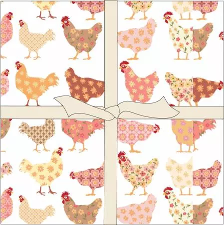 10in Squares Prairie Sisters Homestead, 60pcs