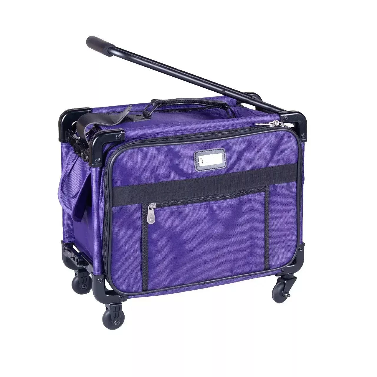 17" Tutto Small Carry-On Luggage on Wheels - PURPLE