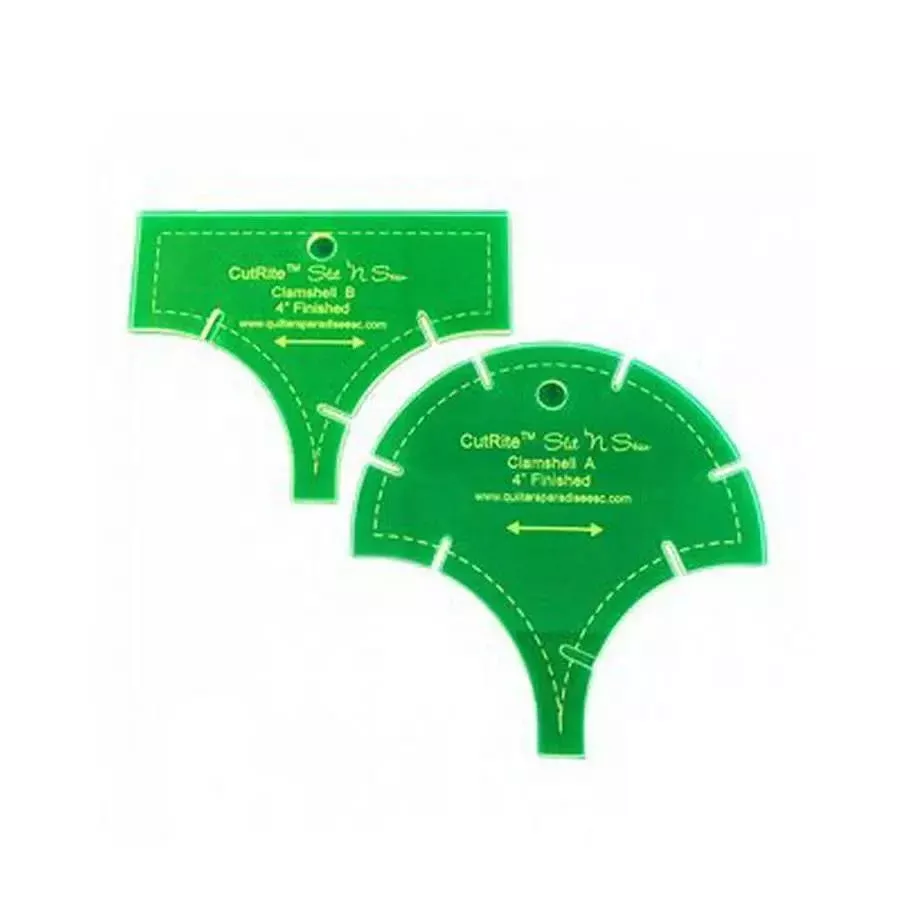 4 in Finished Clamshell Templ