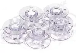 50 pk Singer Transparent Bobbins 85128 Class 15J