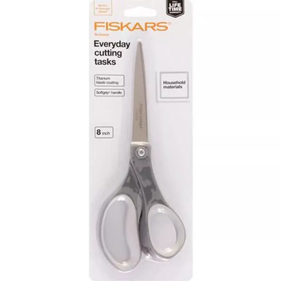 8 in Titanium Softgrip Scissors