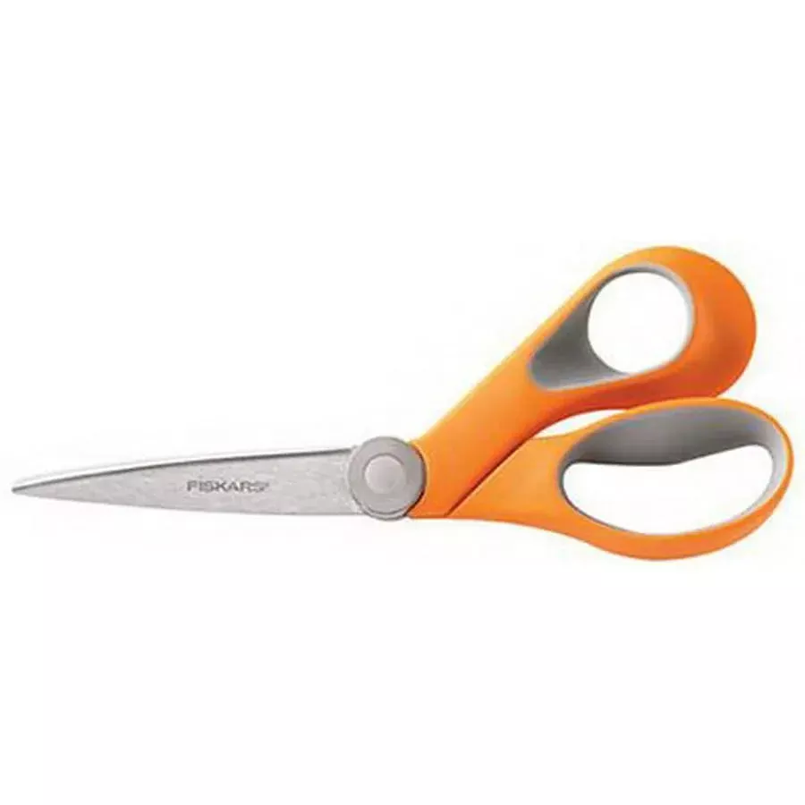 8in Softgrip Bent Scissors