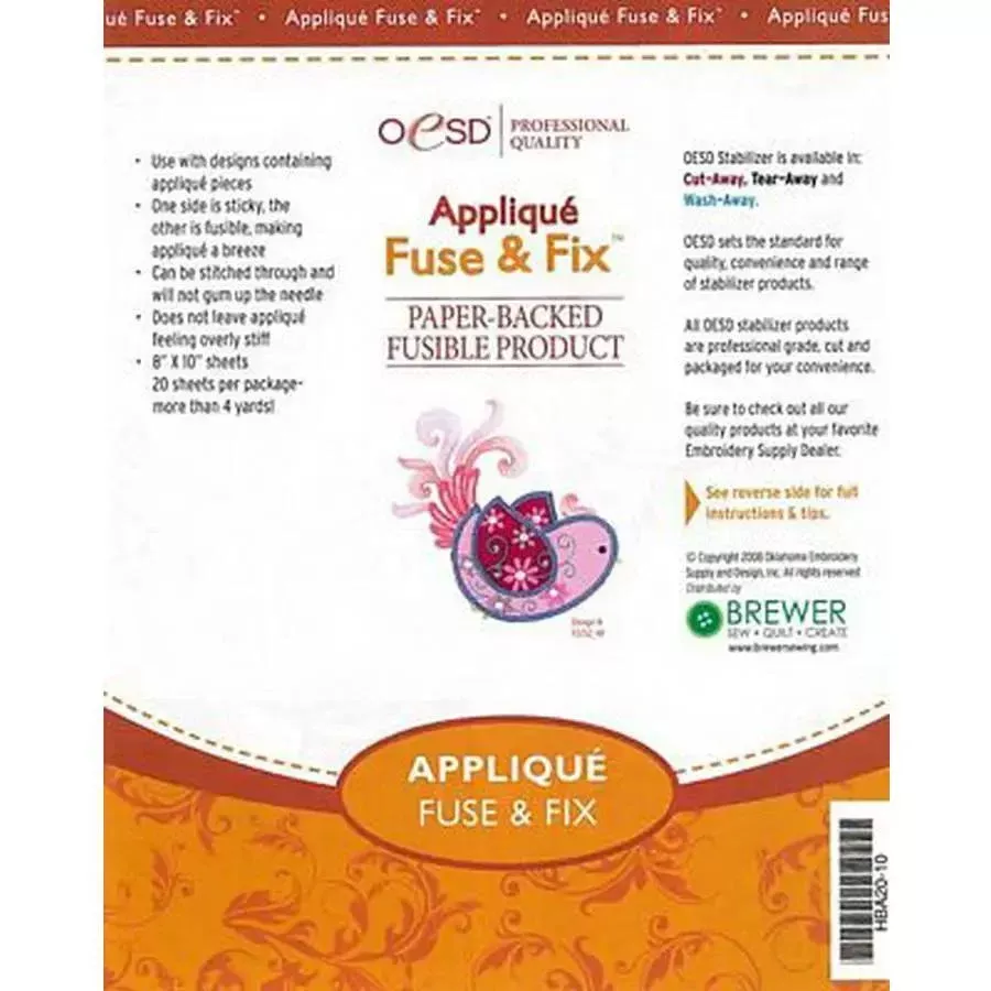 Applique Fuse & Fix