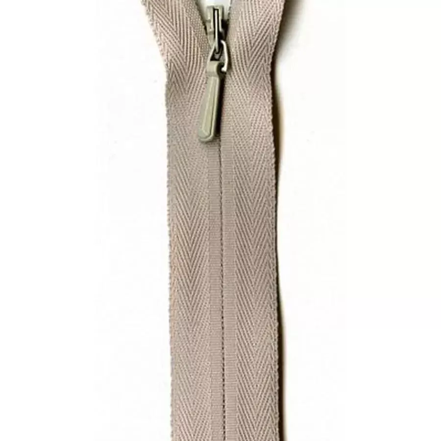 art.314 Unique Invisible Zipper 14" Natural (Box of 3)