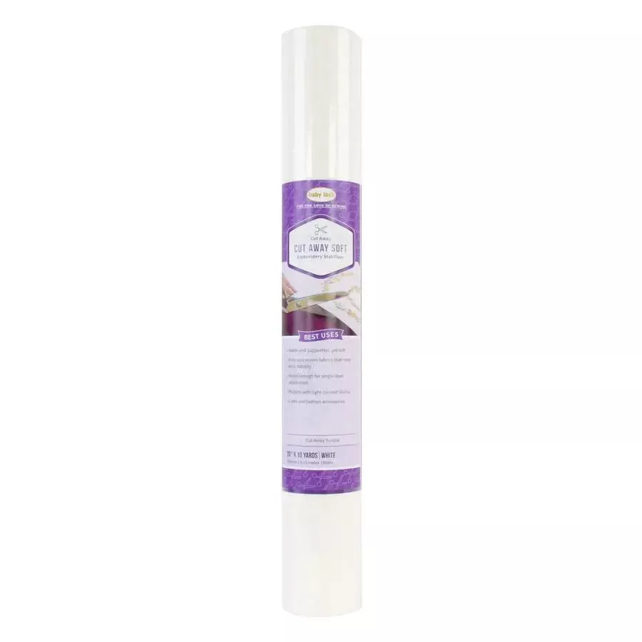Baby Lock Cut Away Soft 2.0 Oz White Stabilizer
