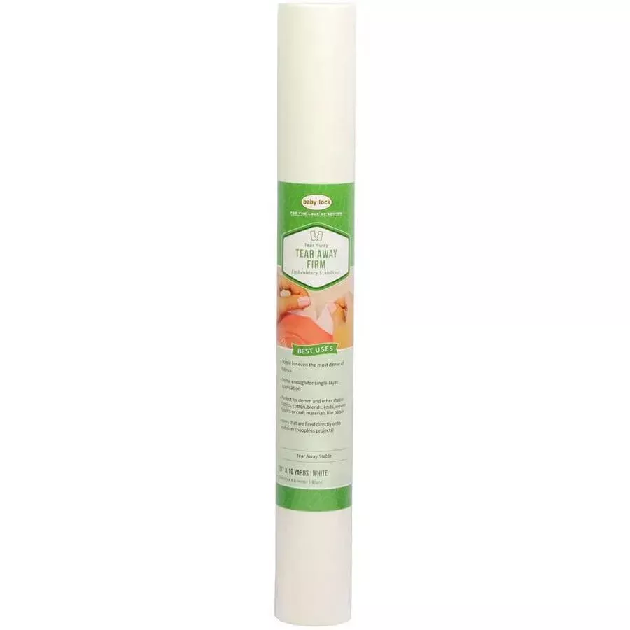 Baby Lock Firm Medium Tear Away 1.5 Oz 20" Stabilizer