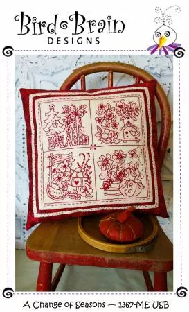 A Change of Season Machine Embroidery USB