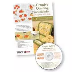 Creative Quilting Embroideries Pumpkins with Style Book & CD - CQEPS