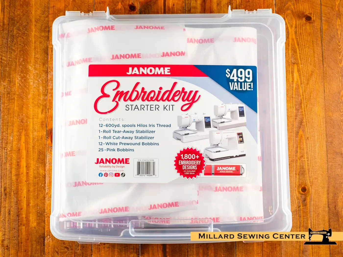 Embroidery Starter Kit by Janome
