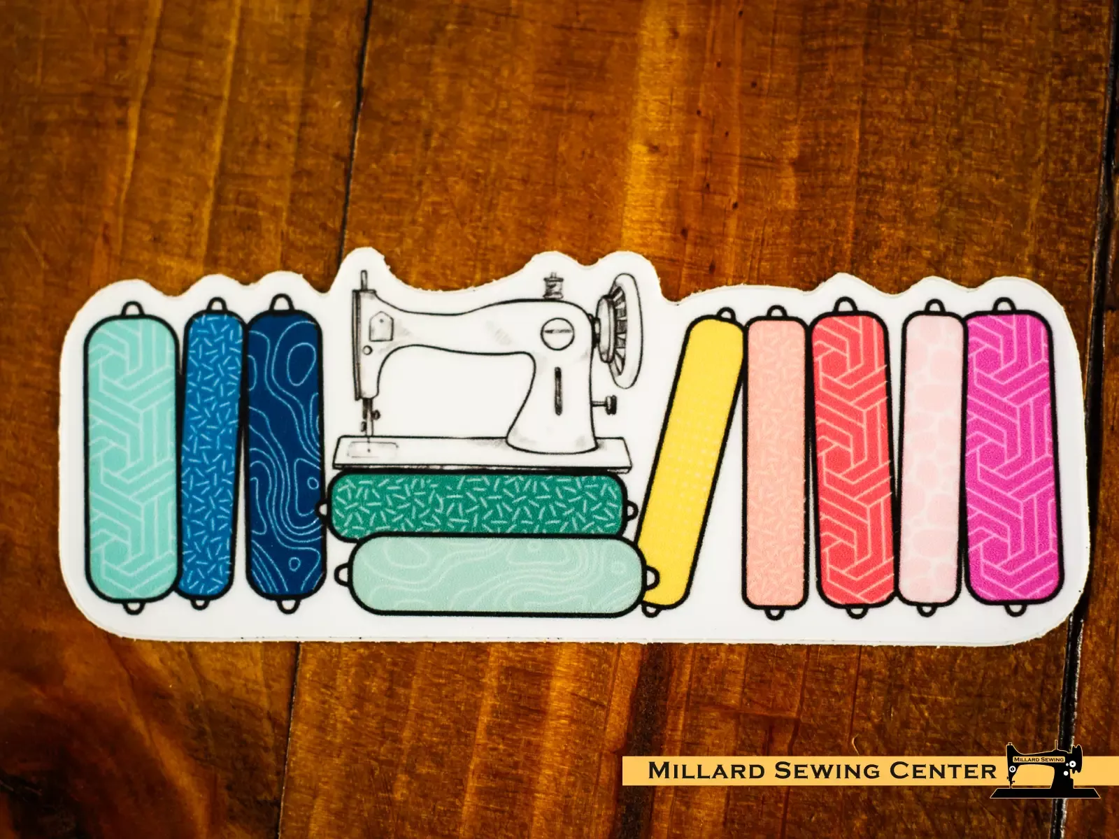 Fabric Bolts Stickers By Heather Valentine