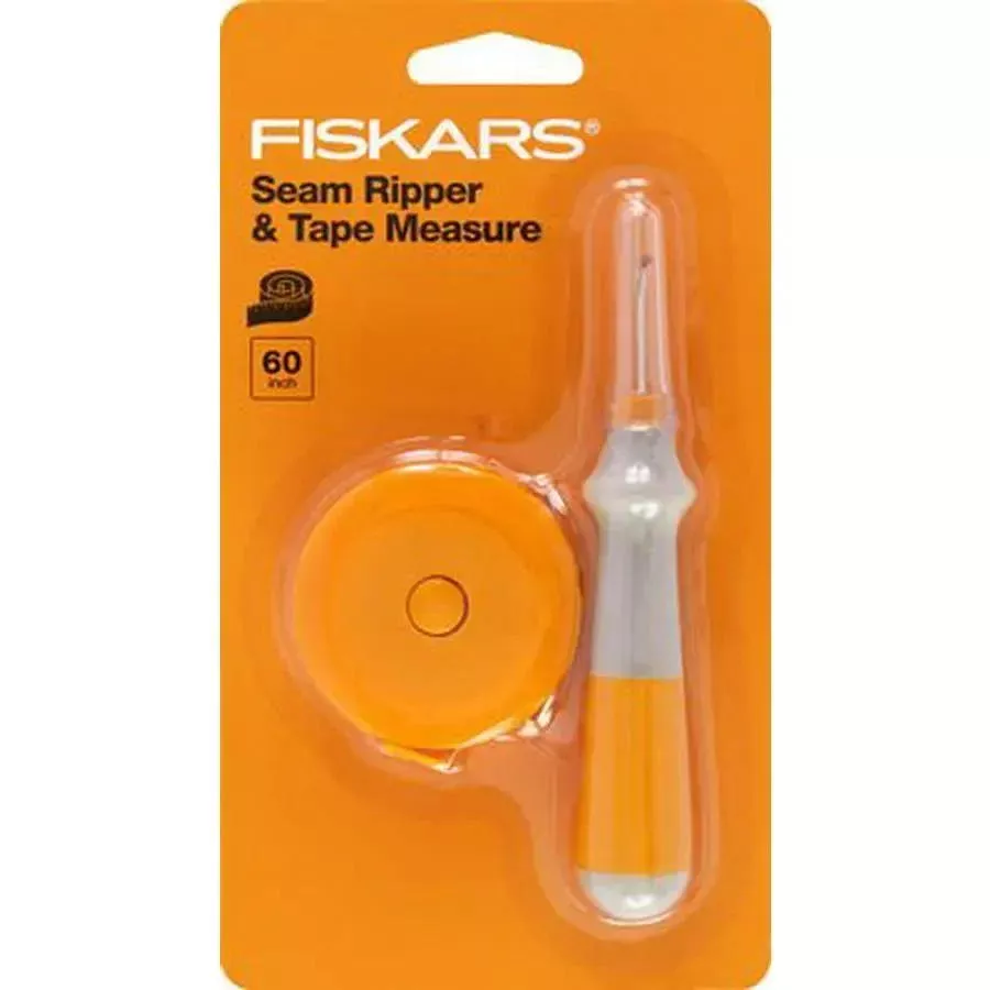 Fiskars Seam Ripper And Measuring Tape Set