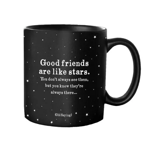 "good friends" mug