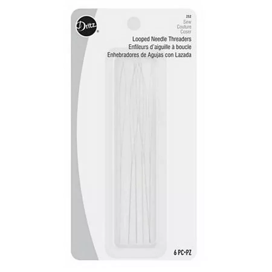 Looped Needle Threaders 6/pkg 3/box