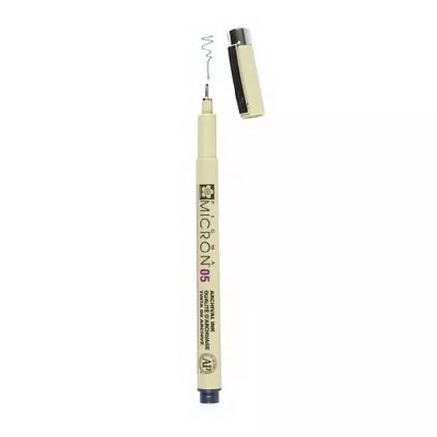 Micron Pen 05 .45mm Blue Black