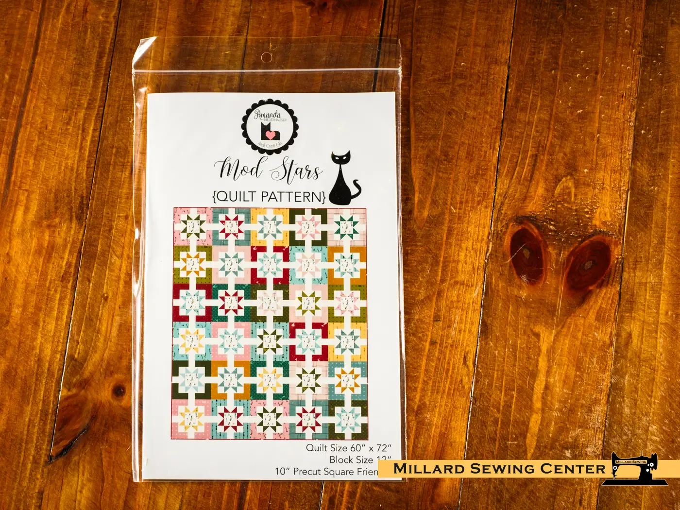Mod Stars Quilt Pattern, by Amanda Niederhauser from Riley Blake Designs