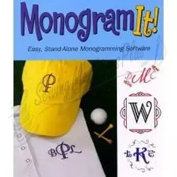 Monogram It! Amazing Designs Embroidery Software AD-MI