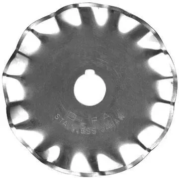 OLFA 45mm Wave Rotary Blade WAB45-1