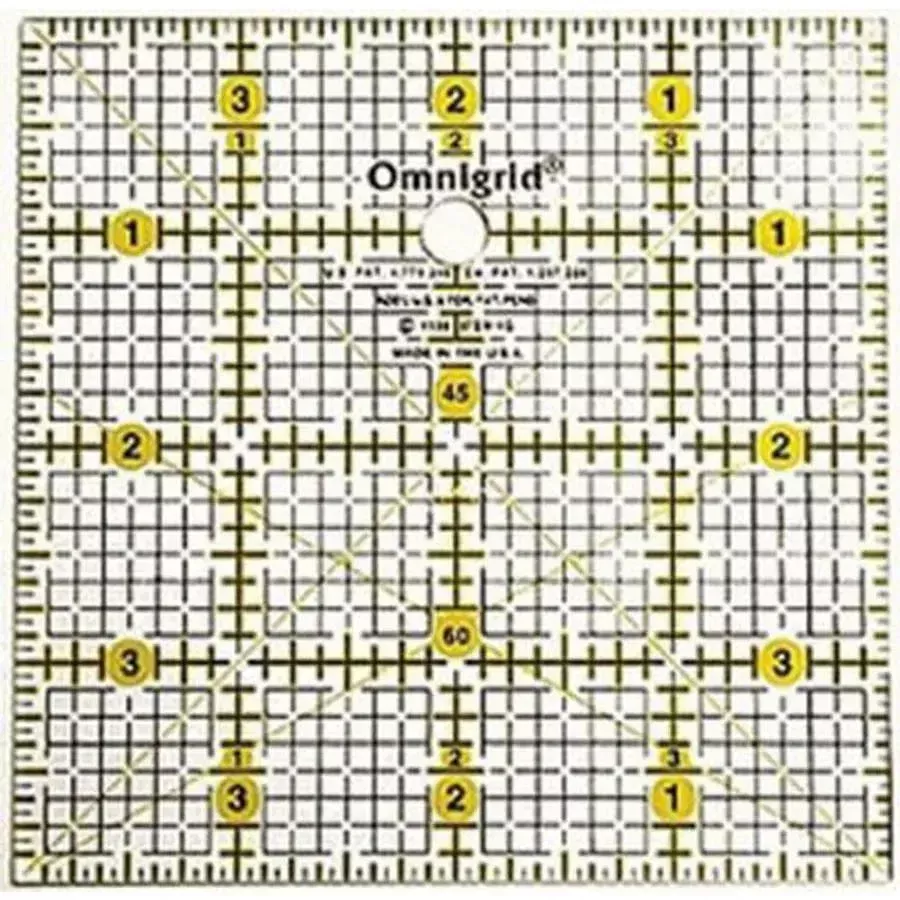 Omnigrid Ruler 4 in x 4 in