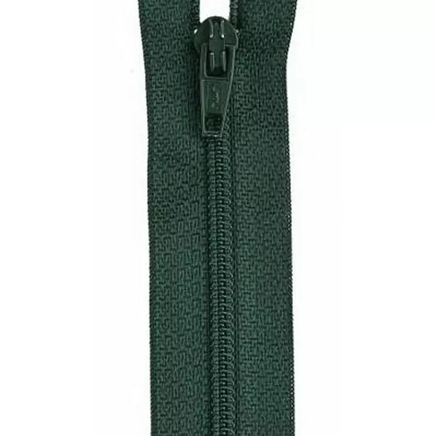 Polyester Zipper 14inForest Green BOX03