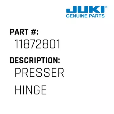 Presser Hinge - Juki #11872801