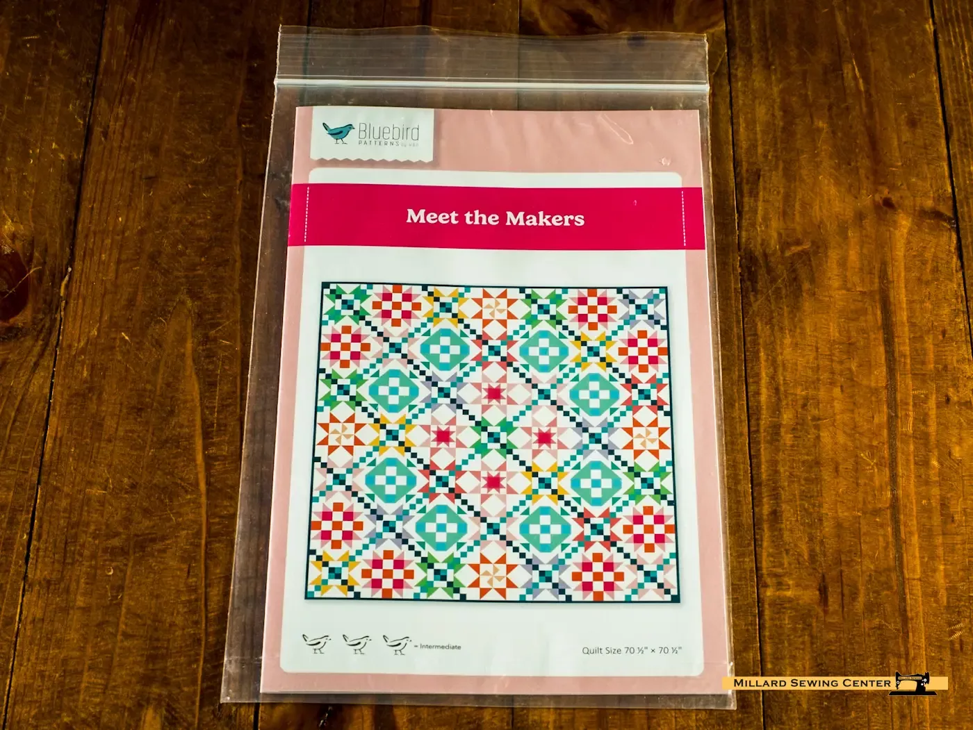 Quilt Pattern, Meet The Makers by Bluebird Patterns by RBD