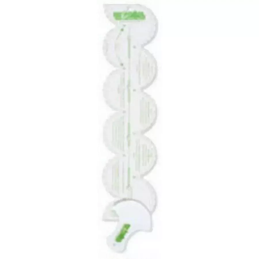 Scallop Ruler 1.5in