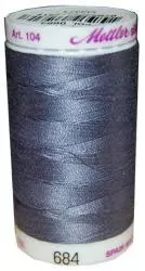 Silk Finish Cotton 50wt, 547 yards-Color-0311-Blue Shaddow