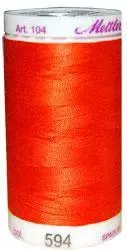 Silk Finish Cotton 50wt, 547 yards-Color-0450-Paprika