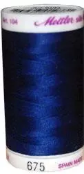 Silk Finish Cotton 50wt, 547 yards-Color-1304-Imperial Blue