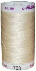 Silk Finish Cotton 50wt, 547 yards-Color-3612-Antique White