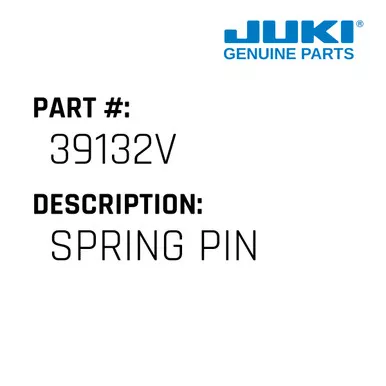 Spring Pin - Juki #39132V