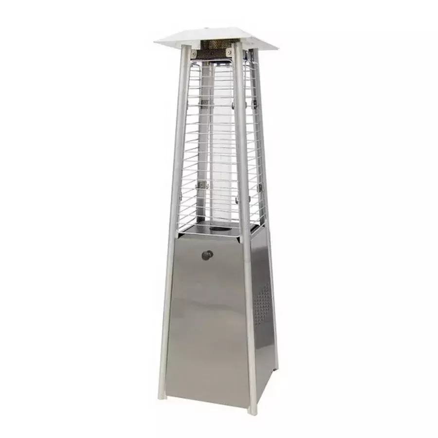SunheatContemporary Square Design Tabletop Patio Heater PHSQSS-TT (Stainless Steel Finish)