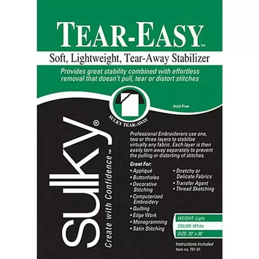 Tear-Easy Sulky 1yd x 20in