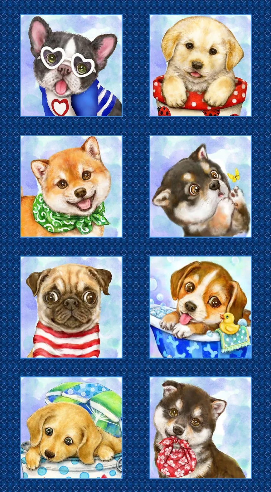 Trendy Pups Panel6895P-77