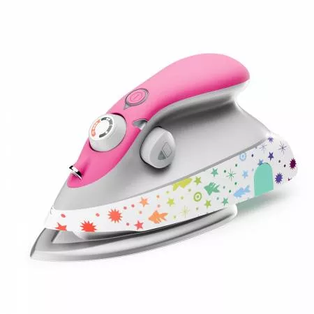 Tula Pink Mini Oliso Iron With Trivet
