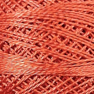 Valdani 12wt Solid #72 - Peach Orange
