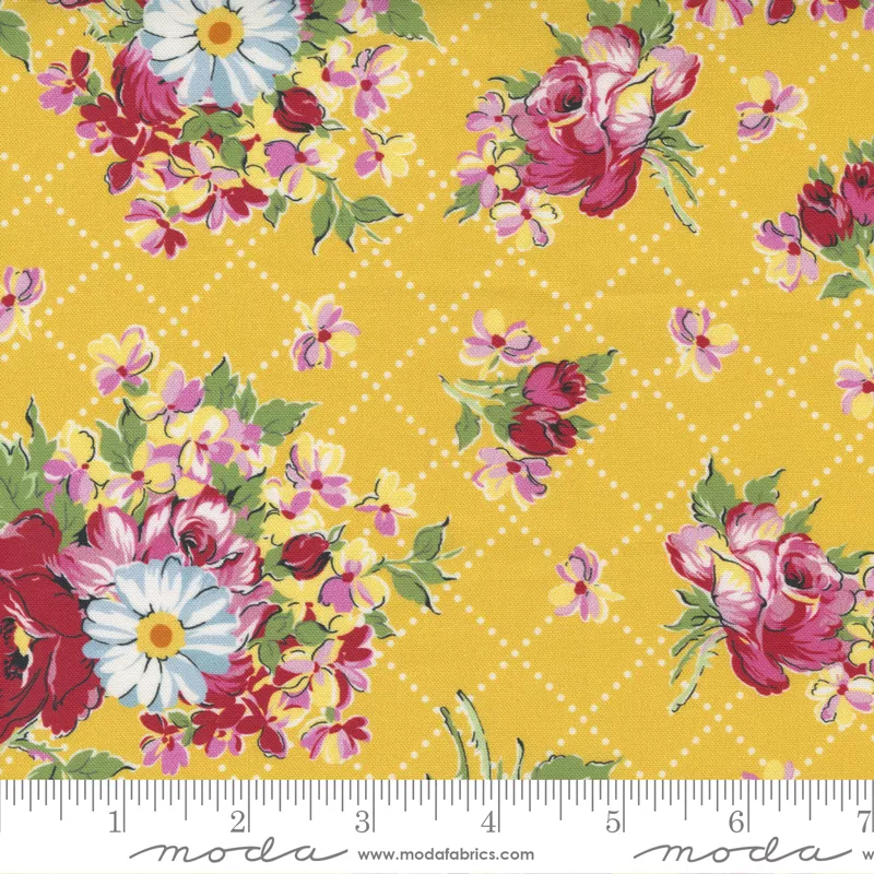 Yellow Floral Picture Perfect American Jane
