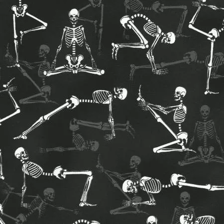 Yoga Skeletons Nightfall Lights Out