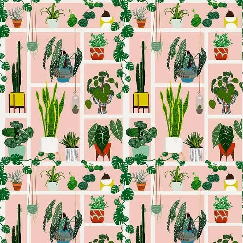 You Grow Girl Plant Display Light Pink
