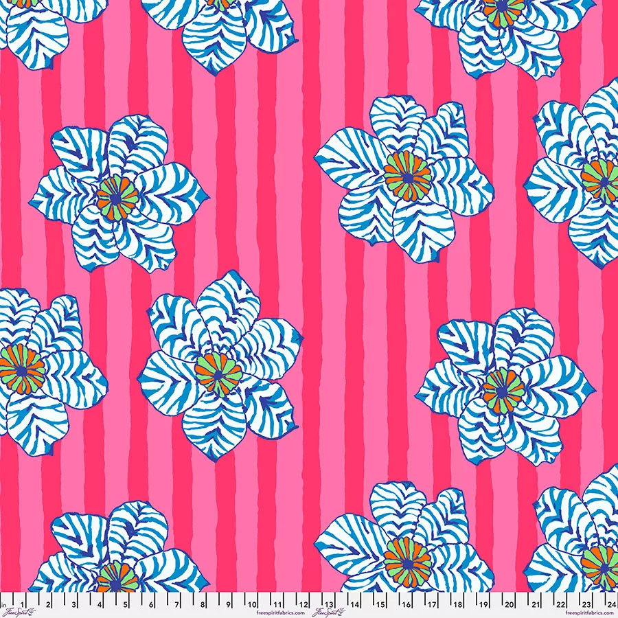 Zebra Lily PinkAugust 2023 Kaffe Fassett